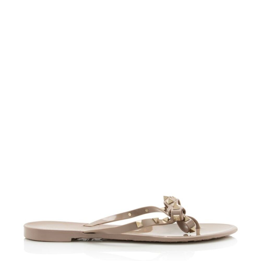 Valentino Rockstud Jelly Bow Sandals - Size 11 / 41